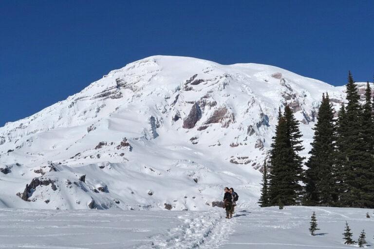 Mount Rainier in Winter (Access, Roads & What to Expect)